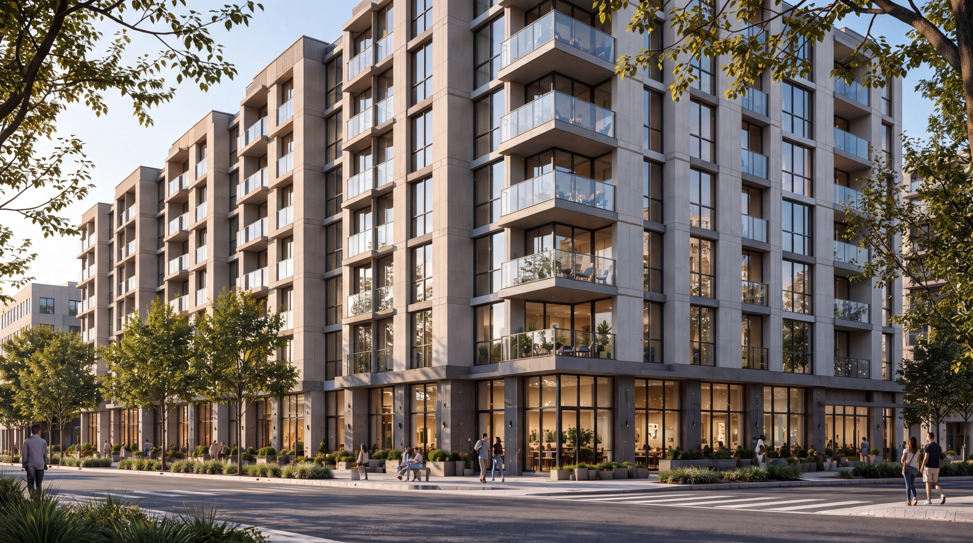 Residential apartment building